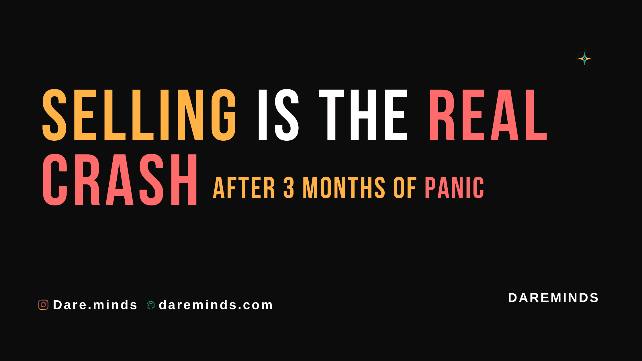 panic selling in the real crash