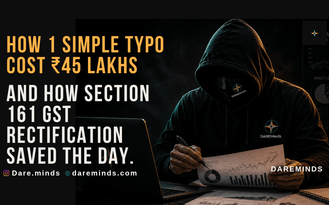 Section 161 GST Rectification process saving a small business from a tax error